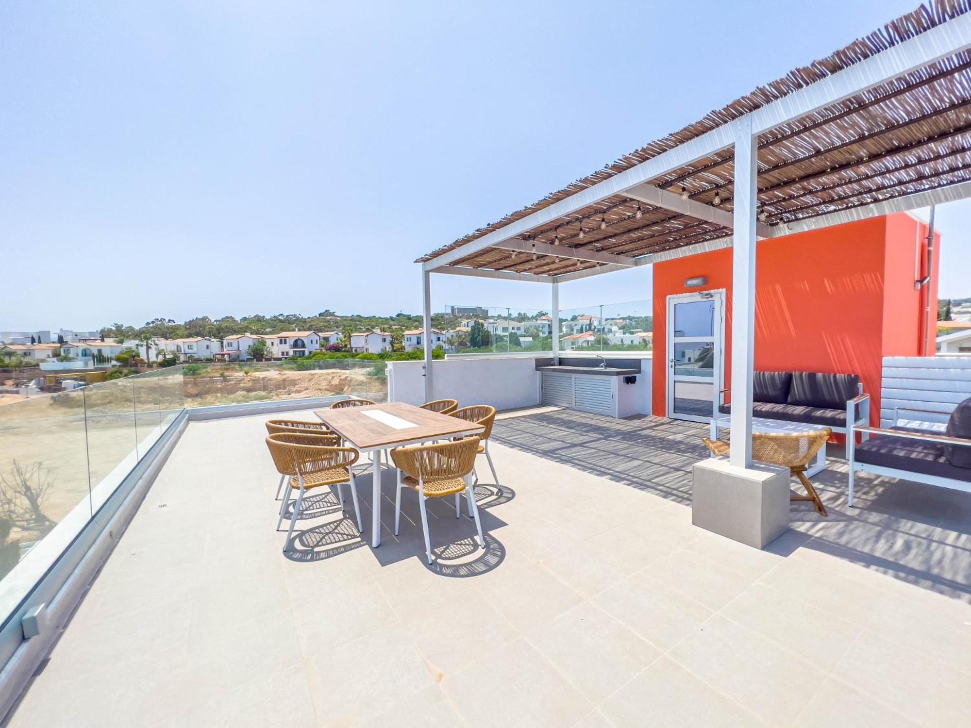 Geo Panoramic Villa +Pool +Game Room +Gym Protaras Eksteriør billede